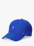 Polo Ralph Lauren Signature Pony Baseball Cap, One Size, Pacific Royal