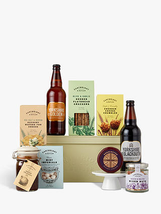 Cartwright & Butler Cheese & Beer Hamper with Personalised Gift Message