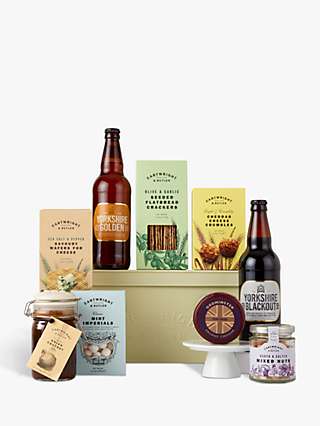 Cartwright & Butler Cheese & Beer Hamper with Personalised Gift Message