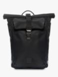 KNOMO Novello Roll-Top Backpack for Laptops up to 15", Black
