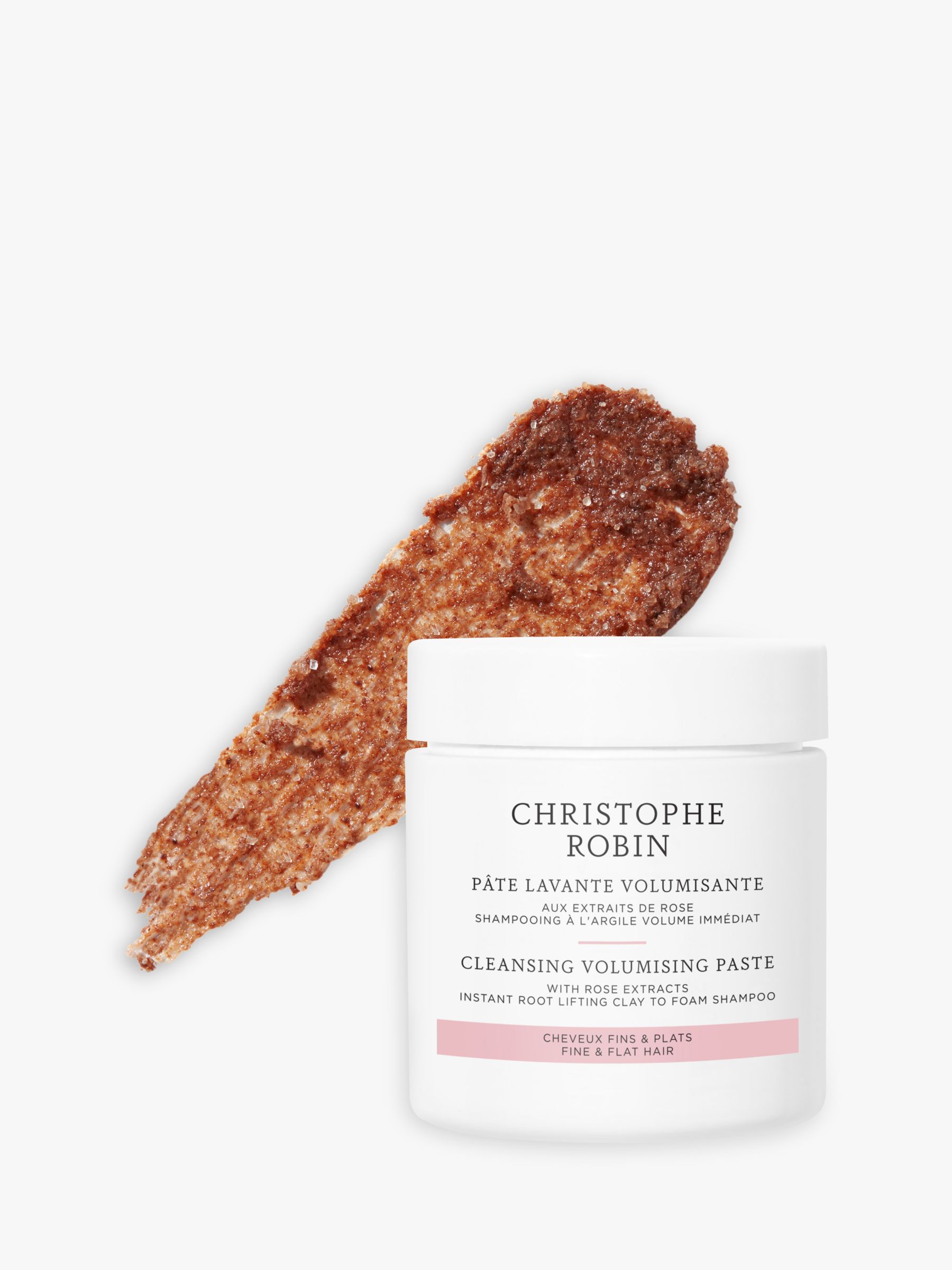 Christophe Robin Cleansing Volumising Paste with Rose Extracts, 75ml 1