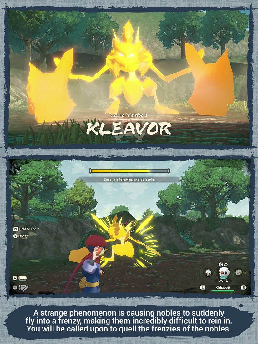 Pokémon Legends: Arceus: How To Swap Pokémon