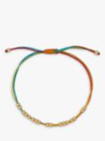 Estella Bartlett Rainbow Beaded Friendship Bracelet, Multi
