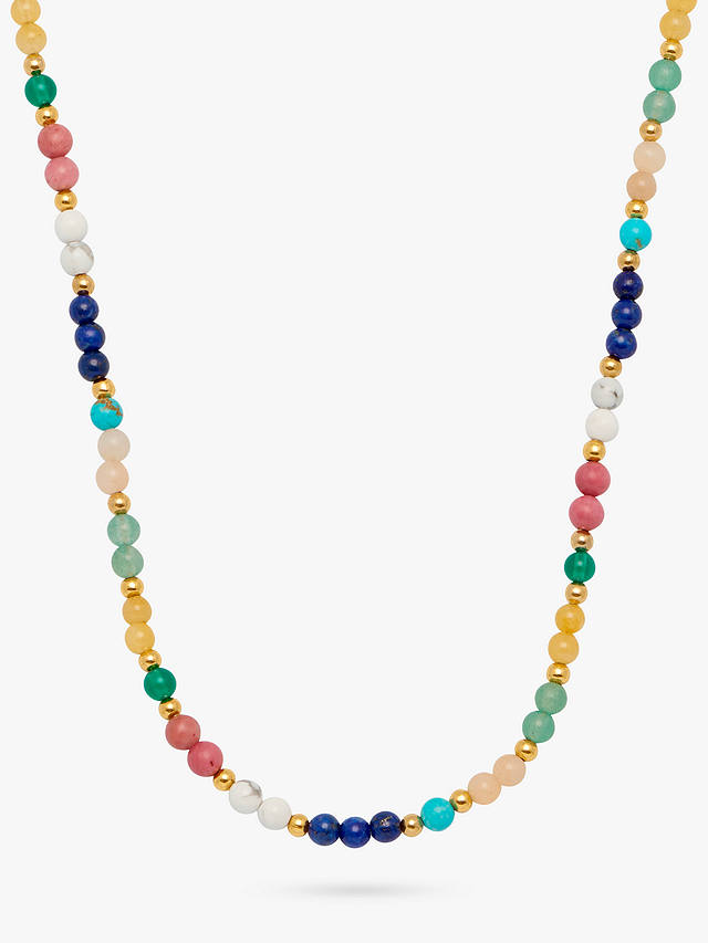 Estella Bartlett Gemstones Beaded Necklace, Multi