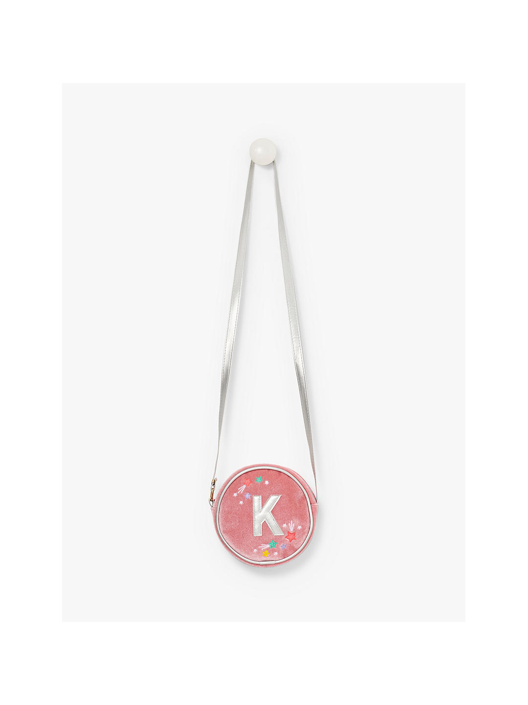 Small Stuff Kids' Initial Bag, Pink, K