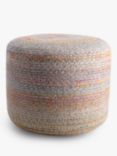 John Lewis Outdoor Braided Pouffe, Multi