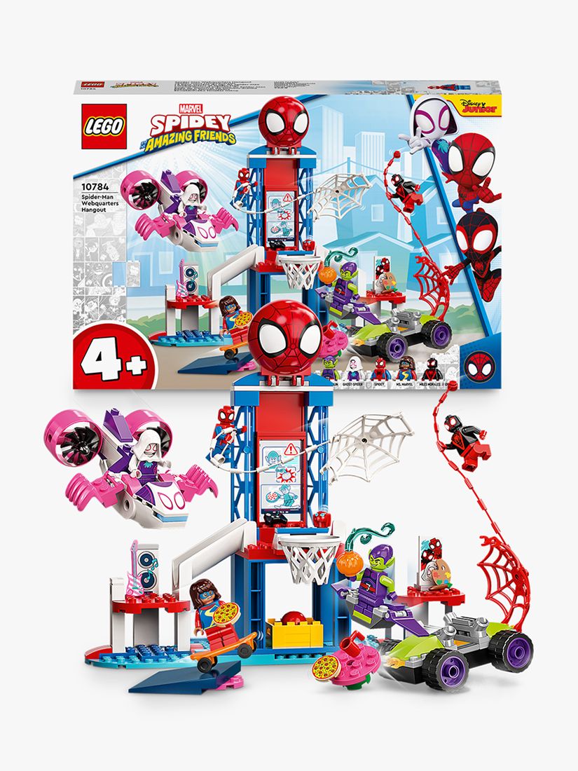 LEGO Marvel Spider-Man Webquarters Hangout 10784 Building Set