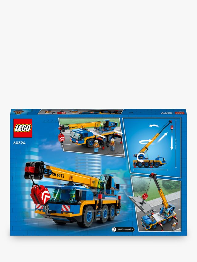  LEGO City Great Vehicles Mobile Crane Truck Toy