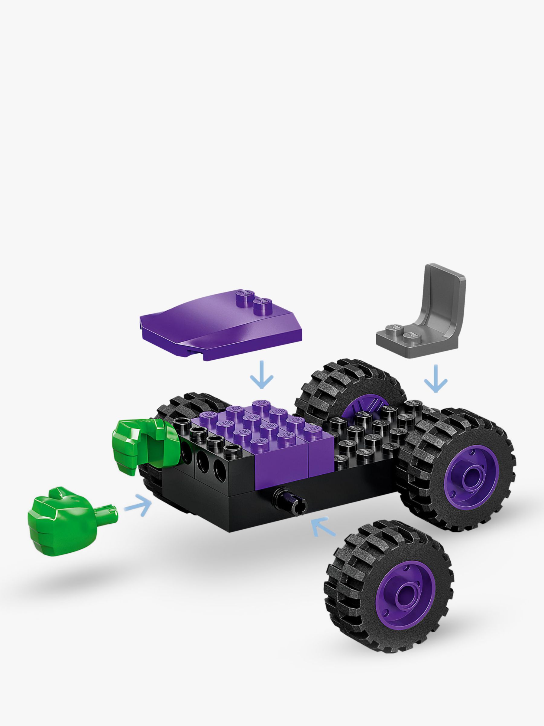 LEGO 10782 - Marvel Hulk Vs Rhino Truck Showdown