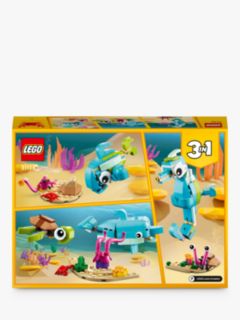 LEGO Creator 3-in-1 31128 Dolphin and Turtle