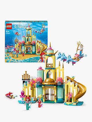 LEGO Disney 43207 Ariel’s Underwater Palace