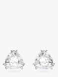 Swarovski Millenia Crystal Stud Earrings, Silver