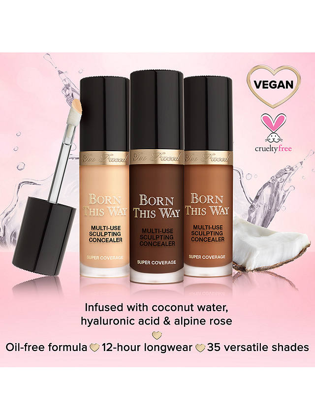 Too Faced Born This Way Super Coverage Multi-Use Sculpting Concealer, Nude 5