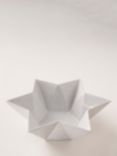 Truly Large Star Bowl, 32cm, Pale Grey