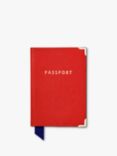 Aspinal of London Saffiano Leather Passport Cover