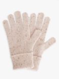 John Lewis Pure Cashmere Gloves, Natural Nep