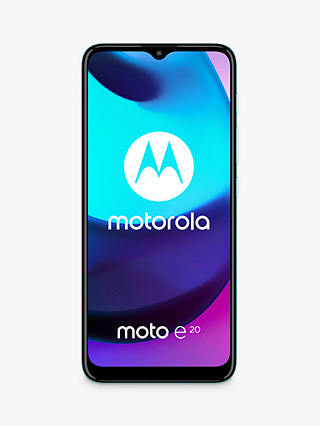 Motorola Moto e20 Smartphone, Android, 2GB RAM, 6.5", 4G, SIM Free, 32GB
