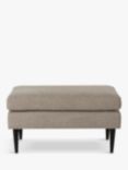 Swyft Model 01 Chaise Piece/Footstool, Pumice Linen