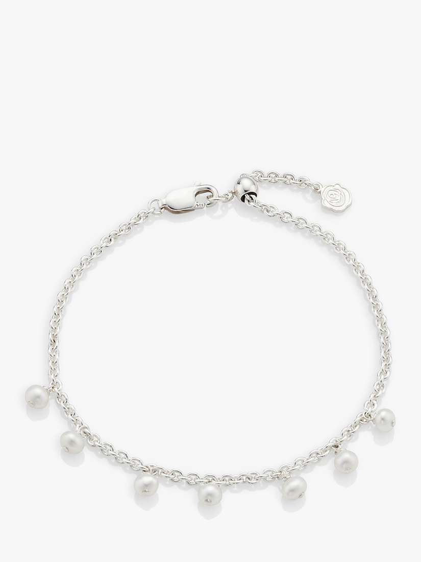 Buy Under the Rose Birthstone Pearl Chain Bracelet Online at johnlewis.com
