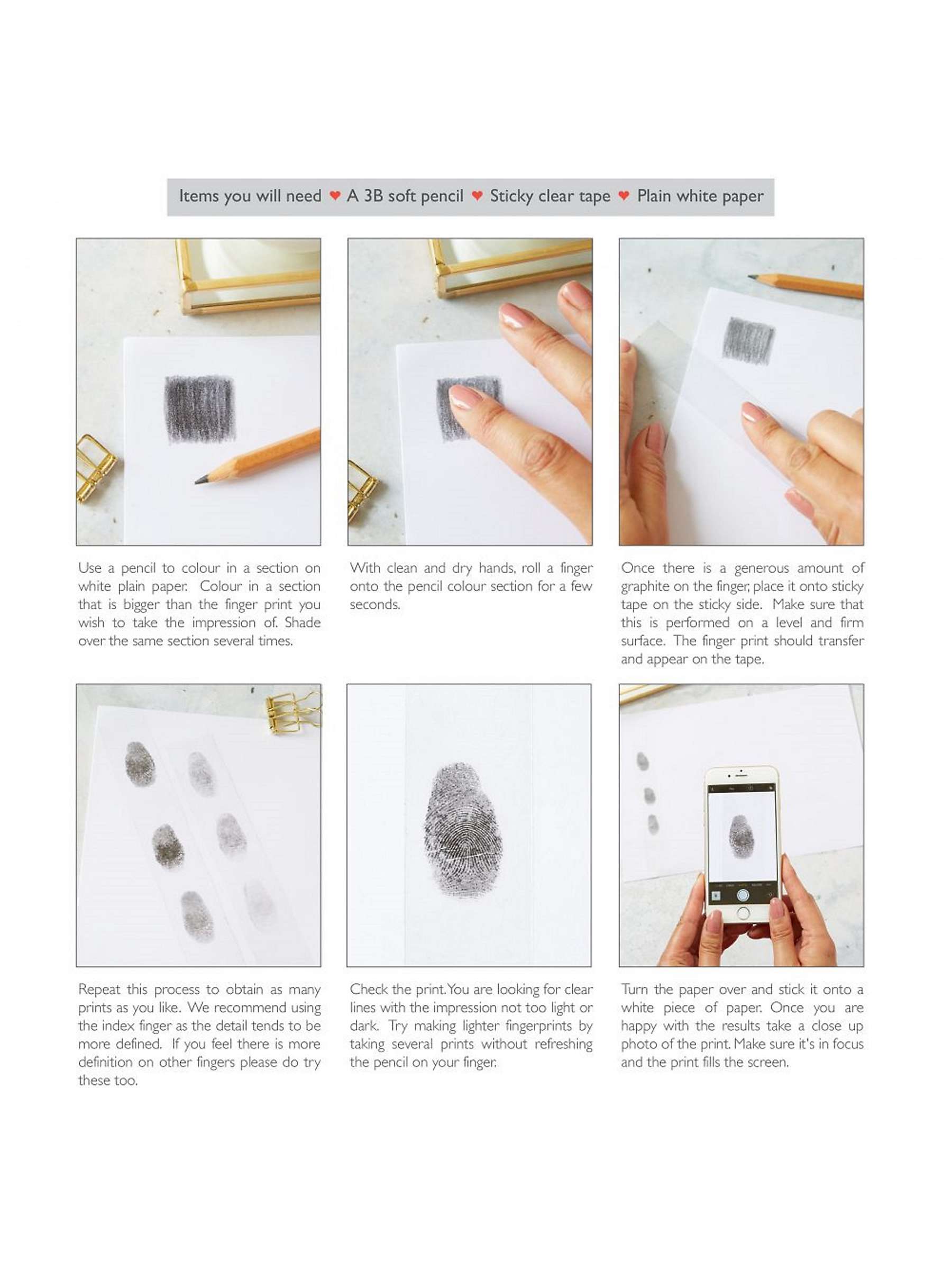 Buy Under the Rose Personalised Fingerprint Oval Pendant Necklace Online at johnlewis.com