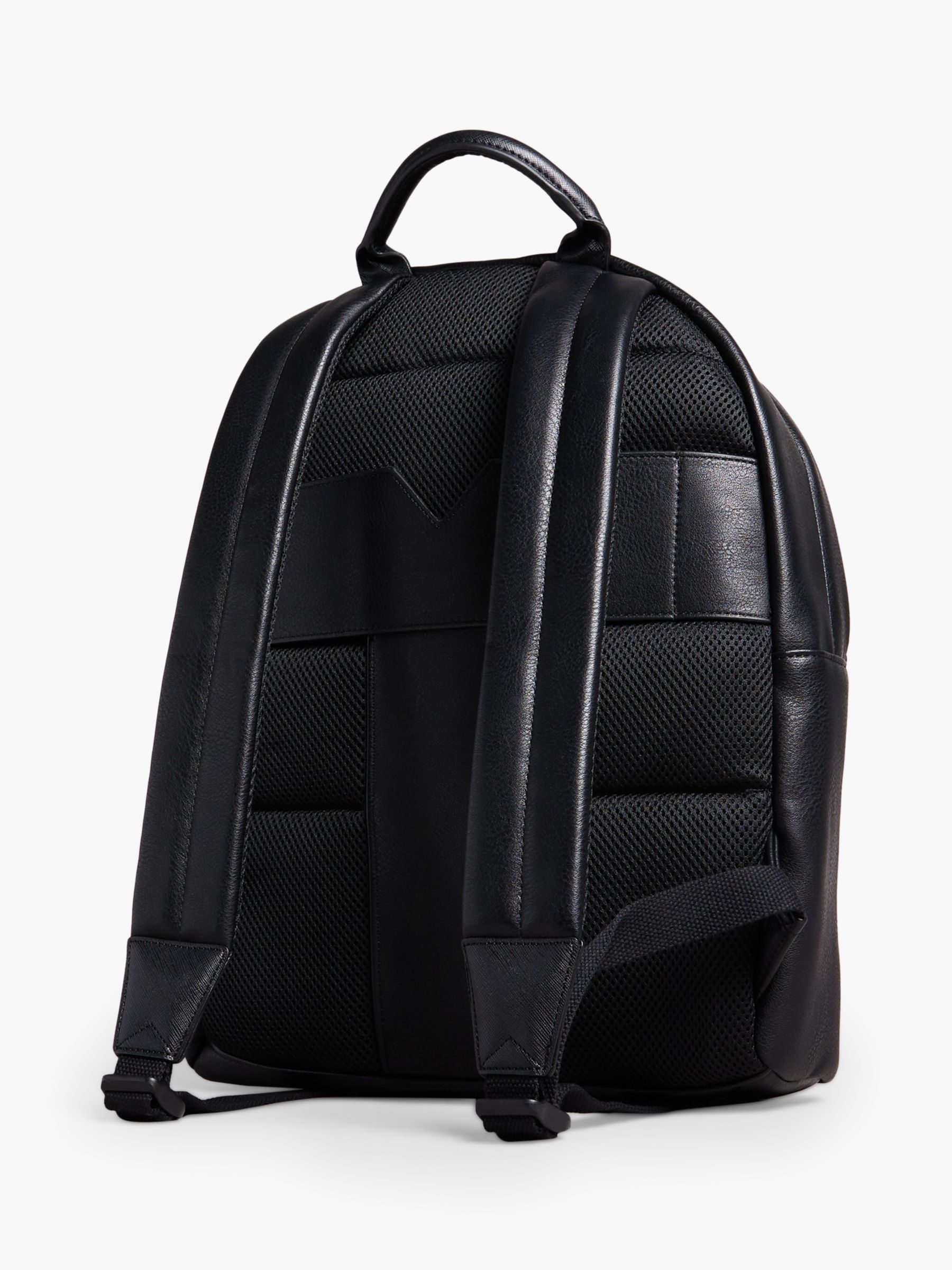 Ted Baker Esentle Striped Backpack, Black at John Lewis & Partners