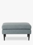 Swyft Model 01 Chaise Piece/Footstool, Seaglass Linen
