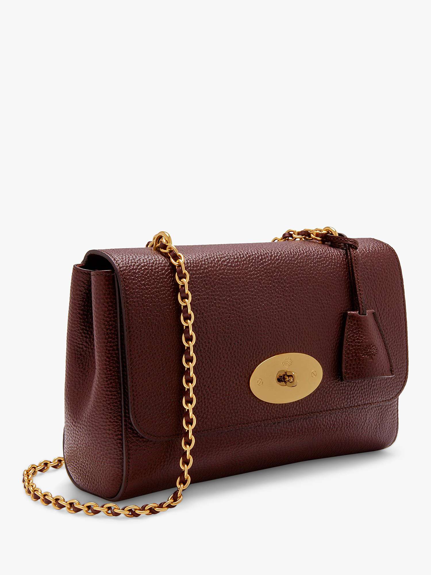 Buy Mulberry Medium Lily Classic Grain Leather Shoulder Bag Online at johnlewis.com
