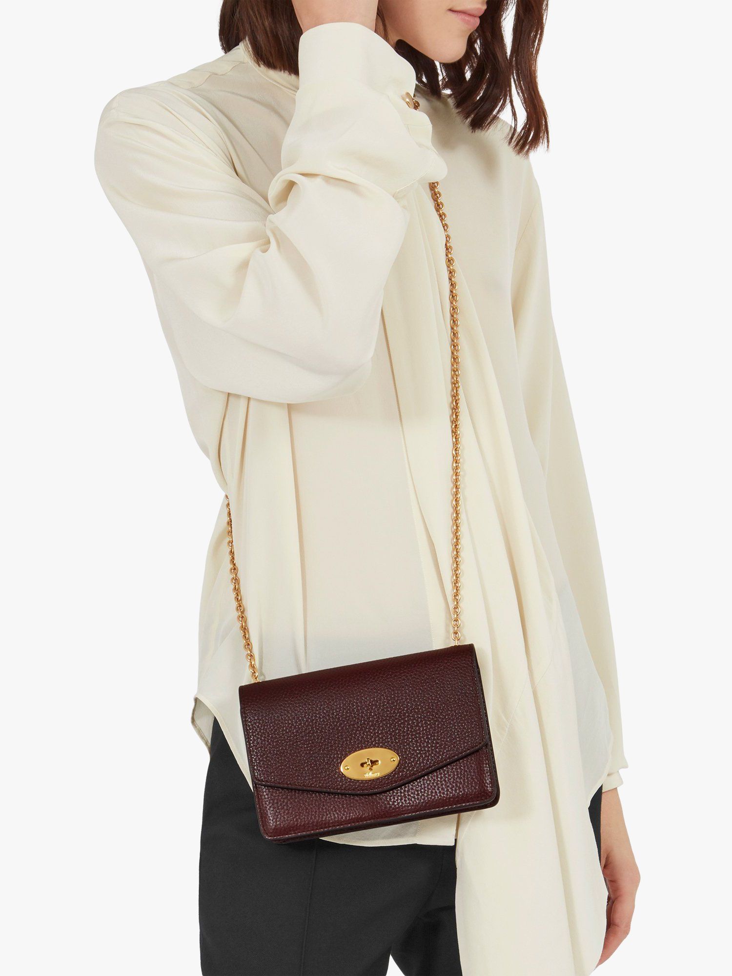 Mulberry Small Darley Leather Crossbody Bag
