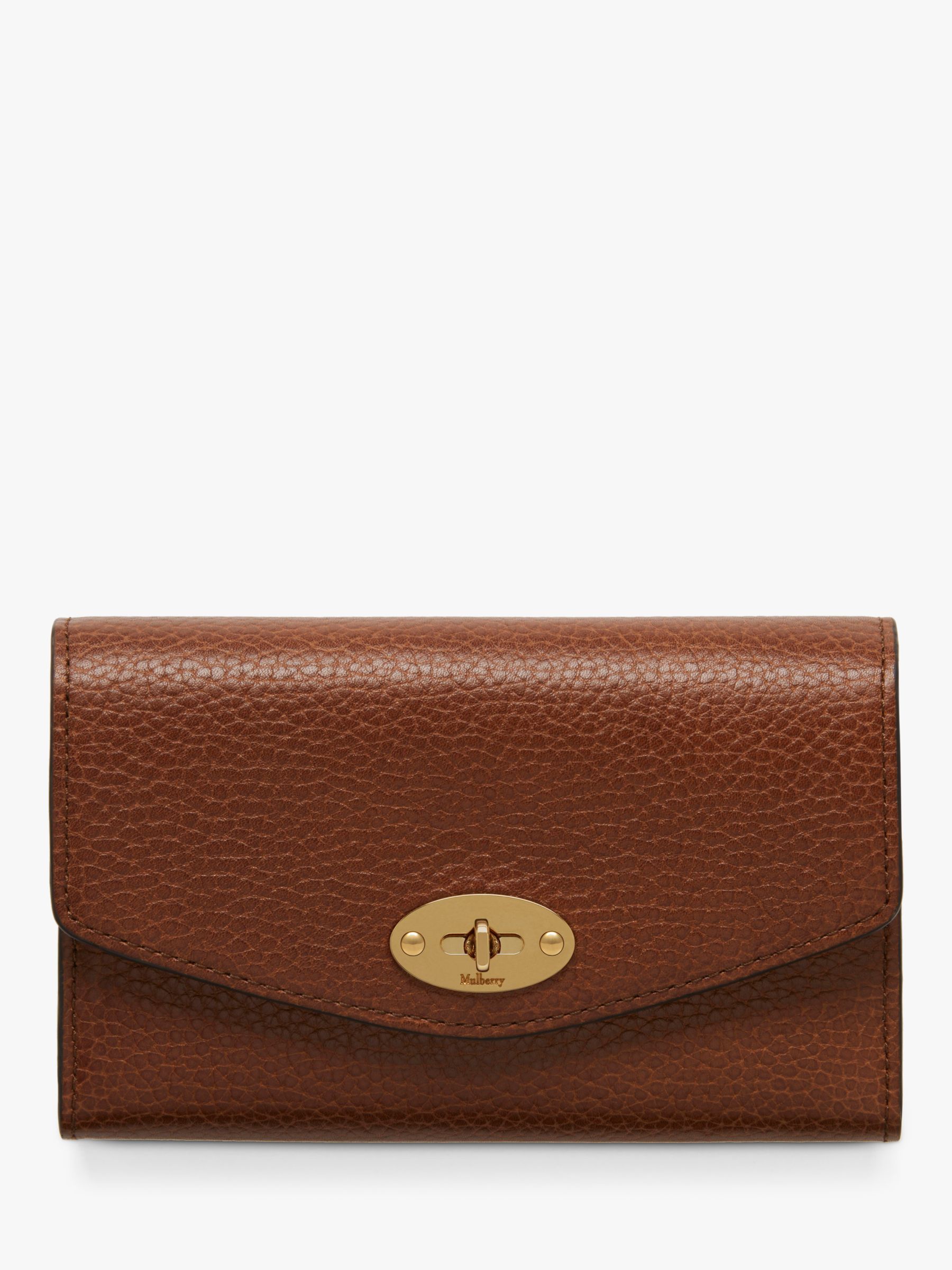 Buy Mulberry Darley Classic Grain Leather Medium Wallet Online at johnlewis.com