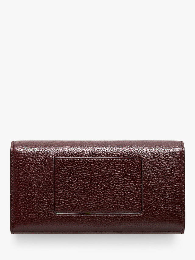 Mulberry Darley Small Classic Grain Leather Wallet, Oxblood