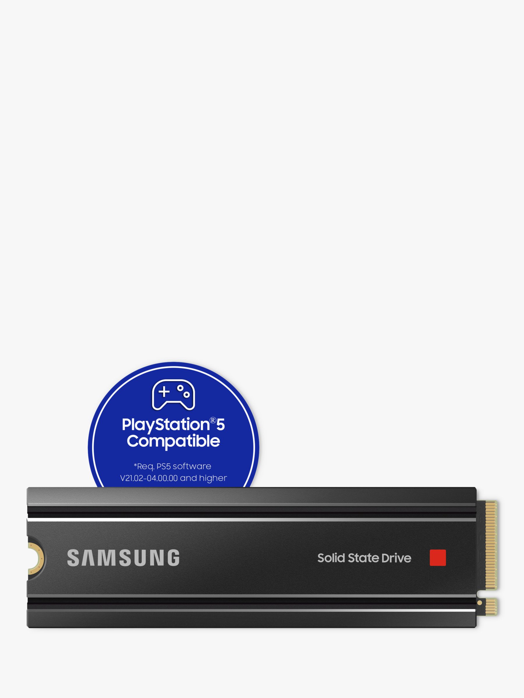 Samsung 980 PRO, PCIe 4.0 m.2 SSD with Heatsink for PS5 & PC, 1TB