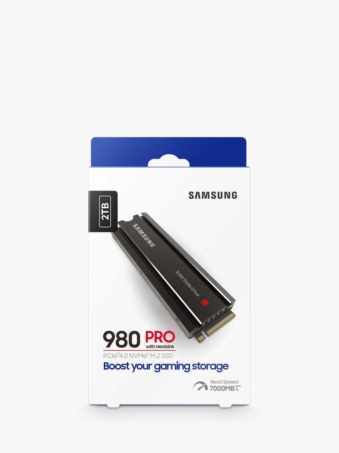 Samsung 980 PRO, PCIe 4.0 m.2 SSD with Heatsink for PS5 & PC, 2TB