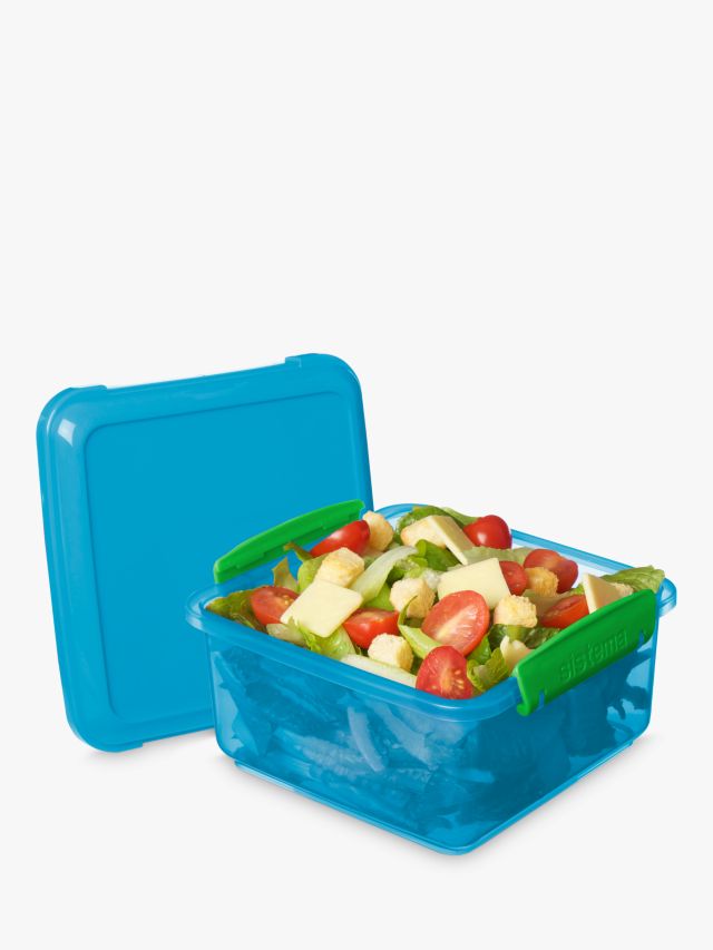 Sistema Sandwich Boxes, Assorted Colours 3 per pack