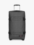 Eastpak Transit'R 2-Wheel 79cm Large Suitcase, Black Denim