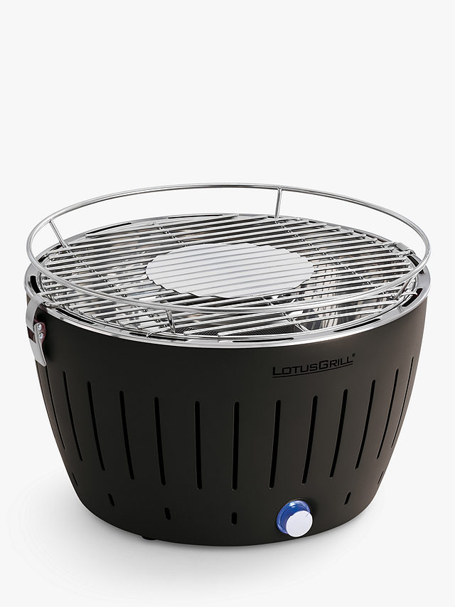LotusGrill Standard Portable Smokeless Charcoal Barbecue, 32cm, Anthracite