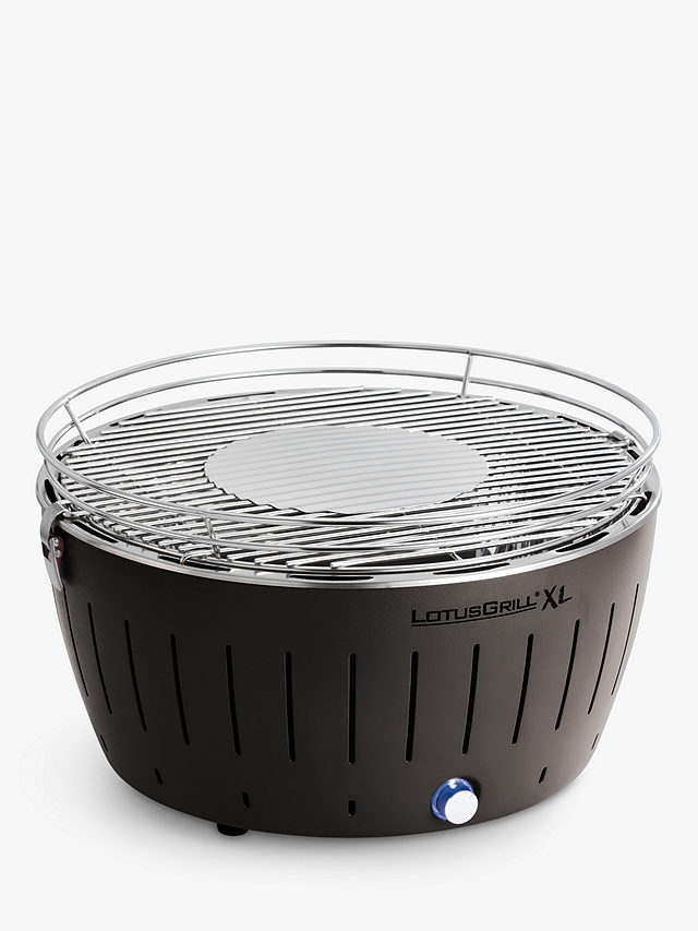 LotusGrill XL Portable Smokeless Charcoal Barbecue, 40.5cm, Anthracite