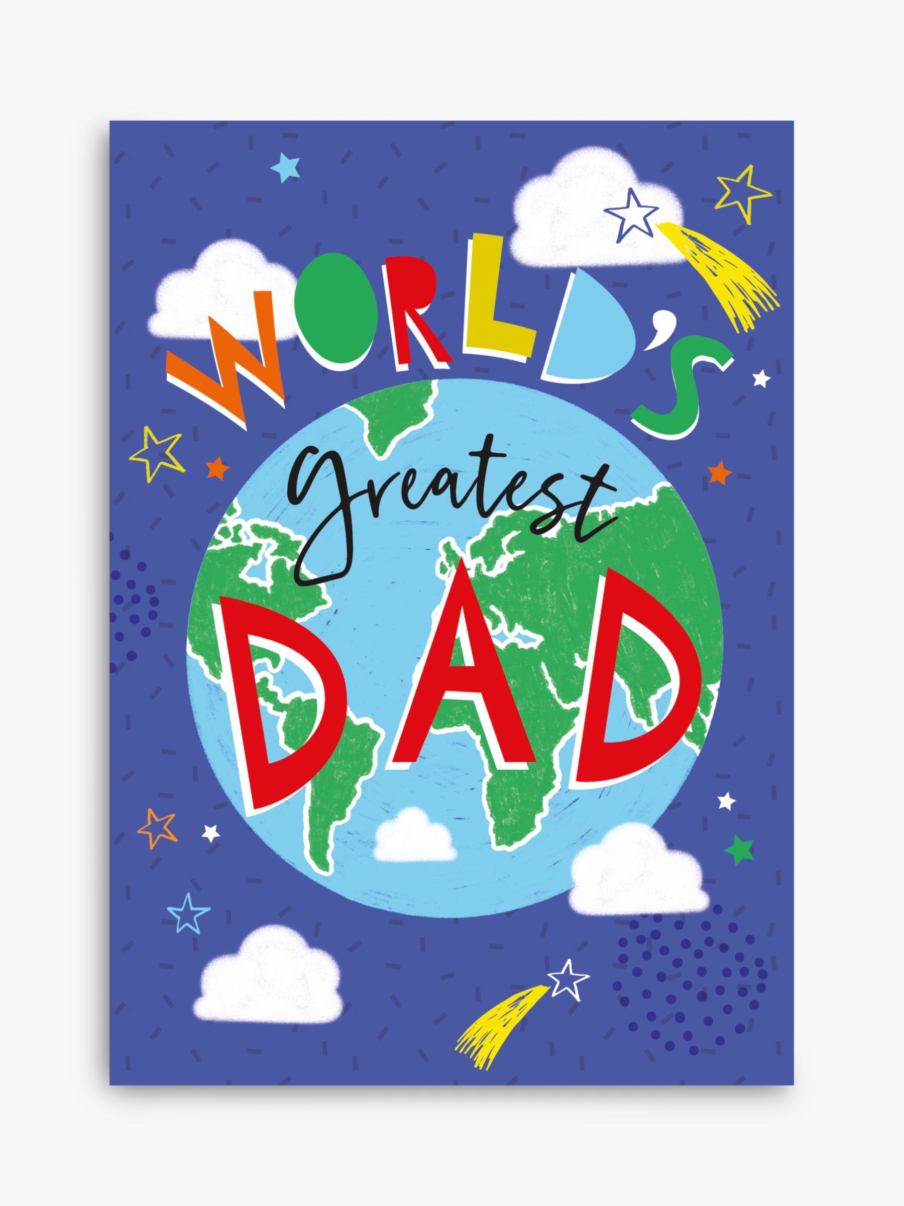 Laura Darrington Design World's Greatest Dad Father's Day Card