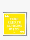Brainbox Candy Yellow Dad Quote Father's Day Card