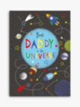 Laura Darrington Design Daddy In Universe Father's Day Card