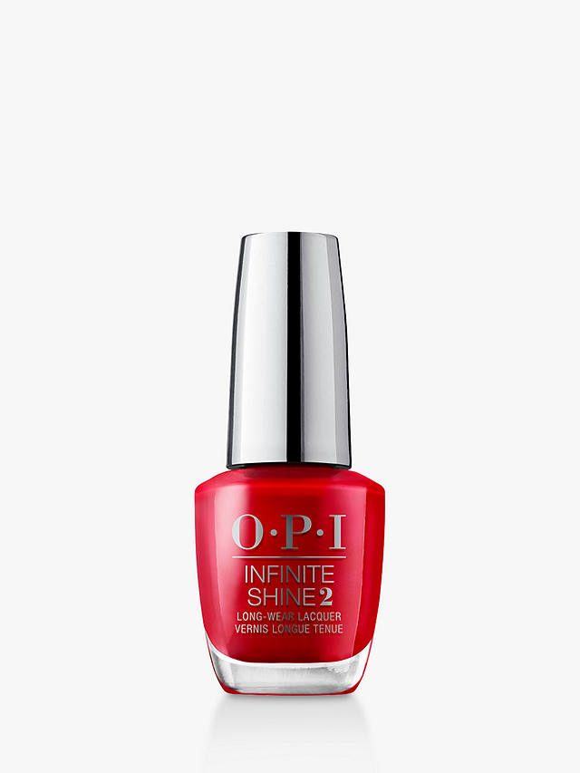 OPI Infinite Shine Nail Lacquer, Big Apple Red 1