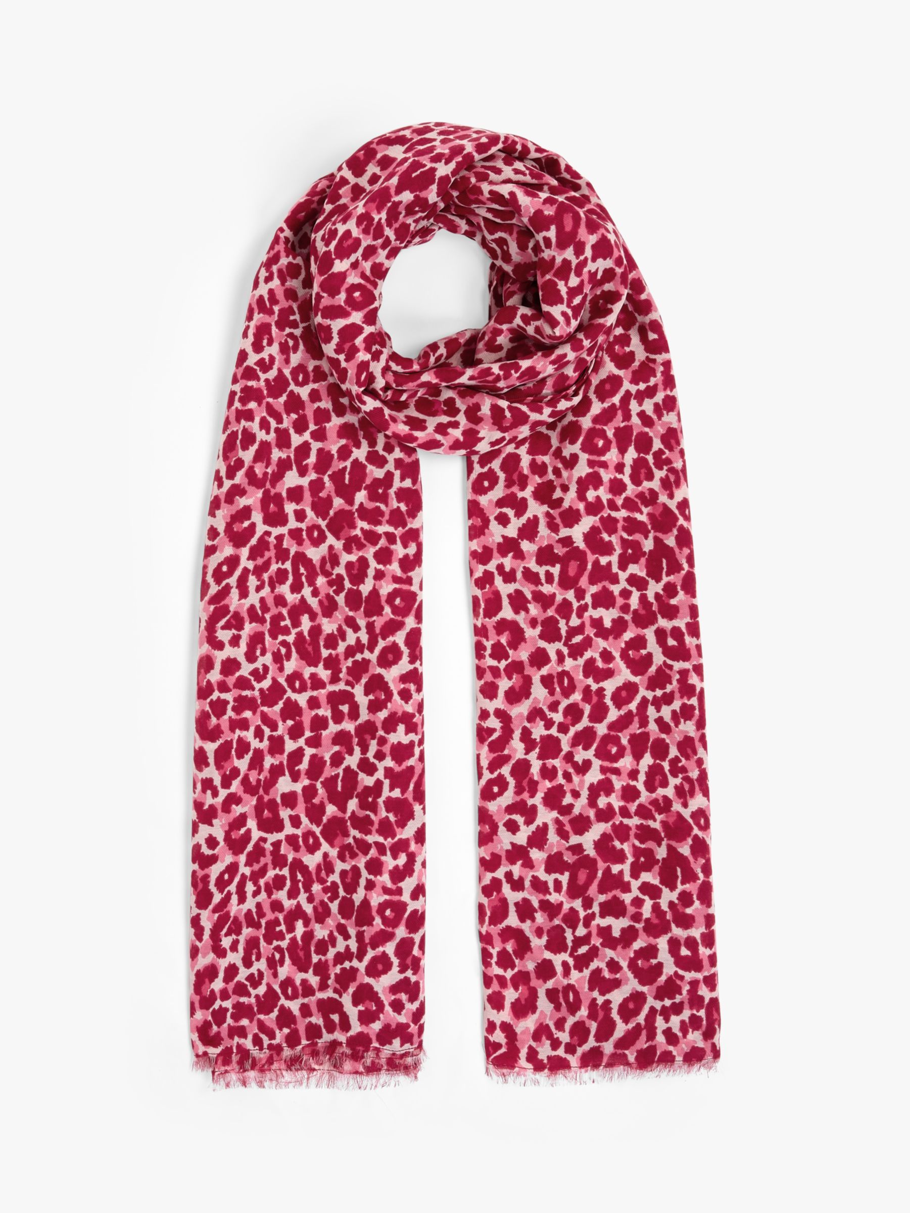 Wired Head Scarf wrap Red John Lewis fabric