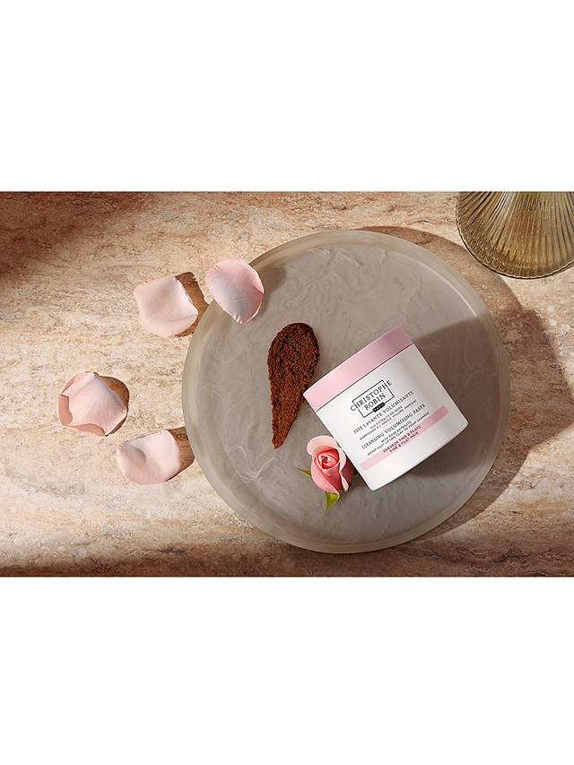 Christophe Robin Cleansing Volumising Paste with Pure Rassoul Clay and Rose Extracts, 250ml 3