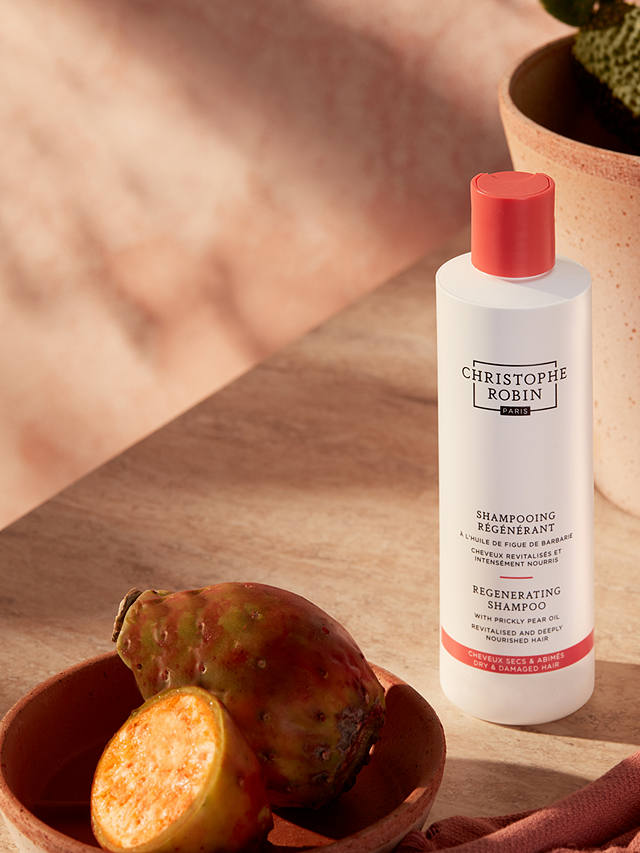 Christophe Robin Regenerating Shampoo with Prickly Pear Oil, 250ml at John  Lewis & Partners