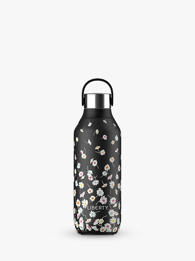 johnlewis.com | Chilly's Series 2 Liberty Jive Insulated Leak-Proof Drinks Bottle, 500ml, Black/Multi