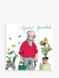 Woodmansterne Grandad Watering Plants Father's Day Card