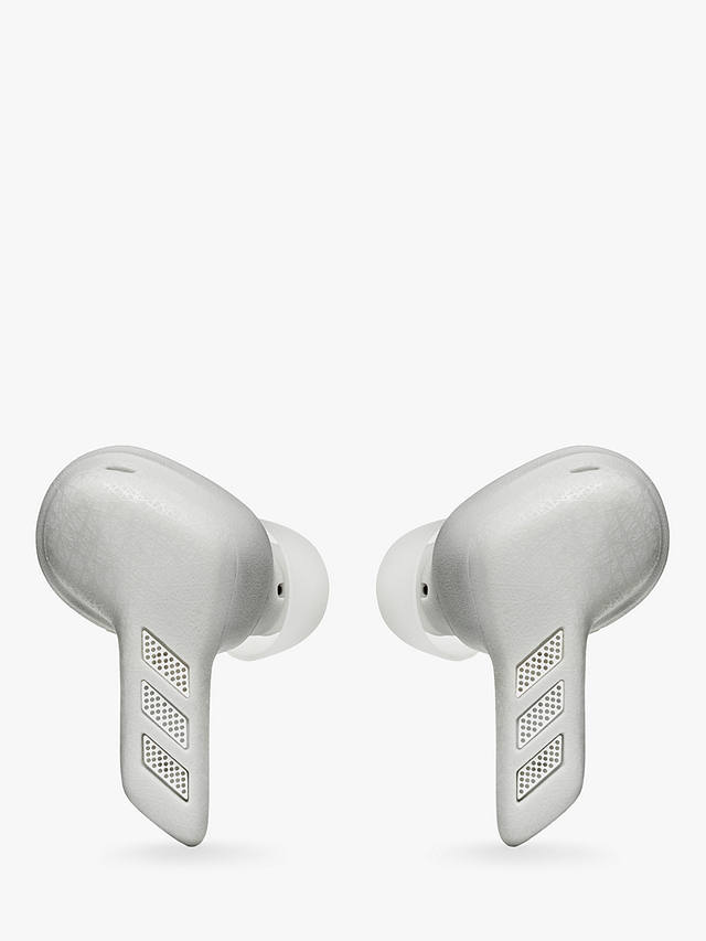 johnlewis.com | adidas Z.N.E. 01 True Wireless Bluetooth Active Noise Cancelling In-Ear Headphones with Mic/Remote, Clear Grey/Light Grey