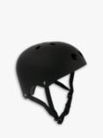 SkateHut Sports Helmet, Matte Black