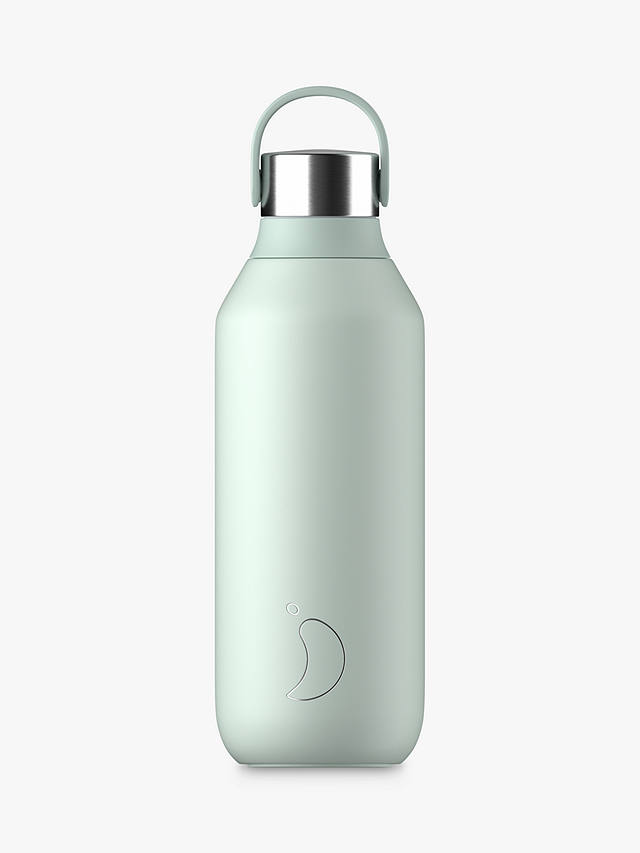johnlewis.com | Chilly's Series 2 Insulated Leak-Proof Drinks Bottle, 500ml, Lichen