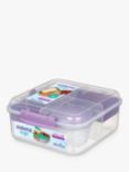 Sistema To-Go Bento Cube Lunch Box, 1.25L, Assorted