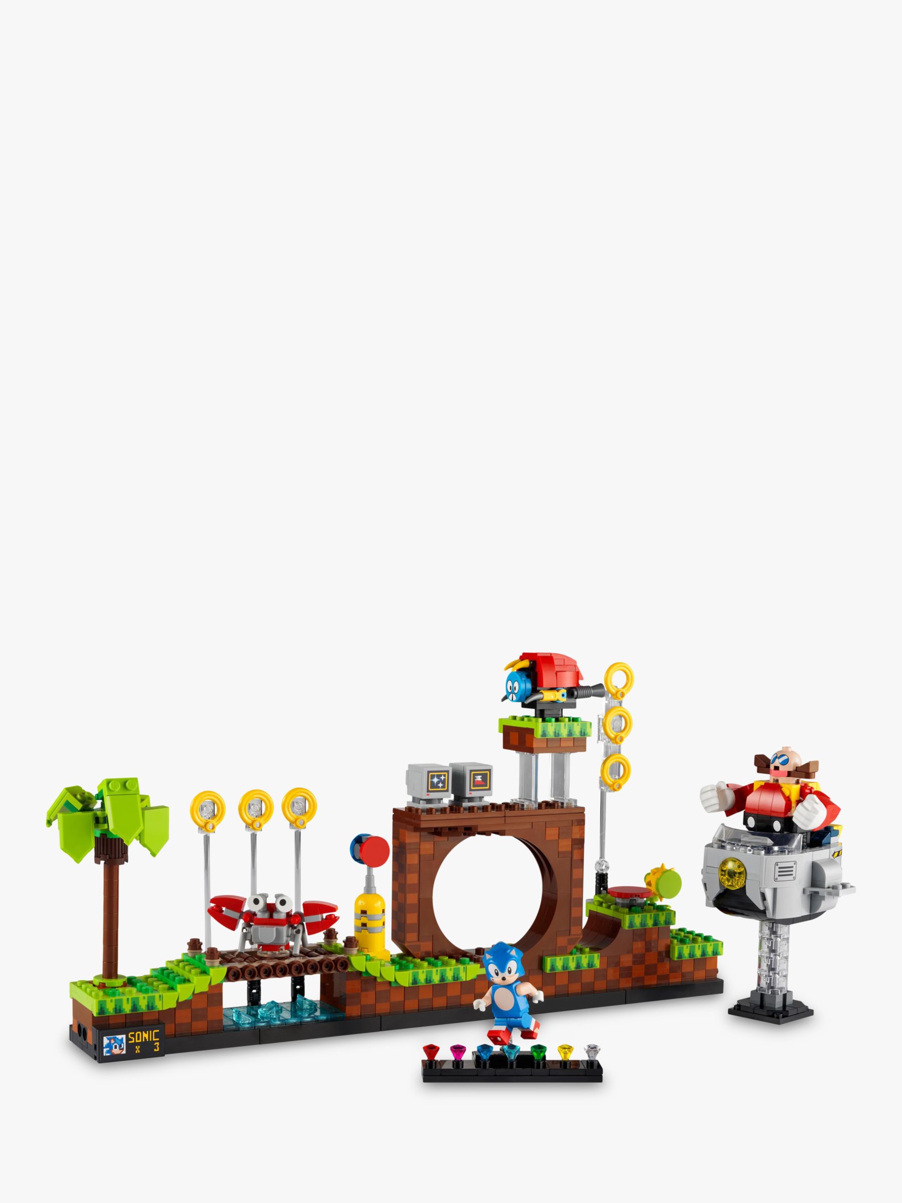 LEGO Ideas Sonic the Hedgehog - Green Hill Zone 21331 Kit de Construção;  Presente Nostálgico para Milenares · LEGO · El Corte Inglés